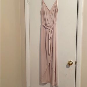 Light pink BCBG formal dress